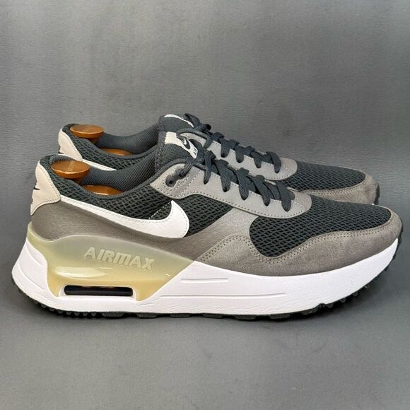Nike Air Max SYSTM 'Dark Smoke Grey' athletic sneaker shoes men’s size 12 - Picture 1 of 8